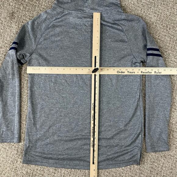 Nike UNC Sweatshirt Womens S Grey Carolina Tarheels Funnel Neck Pullover Grey - Picture 7 of 7